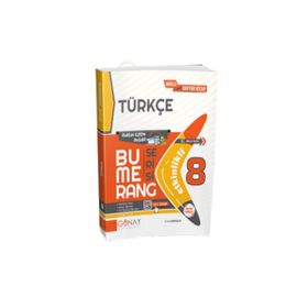 Günay Yayınları 8. Sınıf Türkçe Etkinlikli Bumerang Serisi