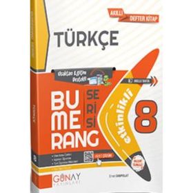 Günay Yayınları 8. Sınıf Türkçe Etkinlikli Bumerang Serisi