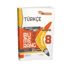Günay Yayınları 8. Sınıf Türkçe Etkinlikli Bumerang Serisi