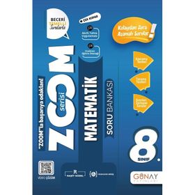 Günay Yayınların8. Sınıf LGS Matematik Yeni Zoom Soru Bankası-