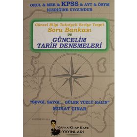 Güncel Bilgi Takviyeli Seviye Tespit Soru Bankası ve Güncelim Tarih Denemeleri