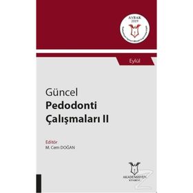 Güncel Pedodonti Çalışmaları 2 - Eylül - M. Cem Doğan