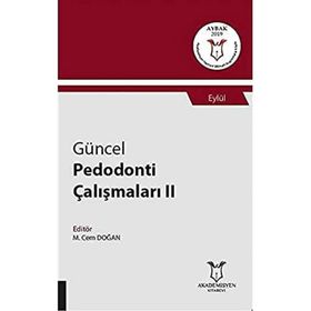 Güncel Pedodonti Çalışmaları 2 - Eylül - M. Cem Doğan