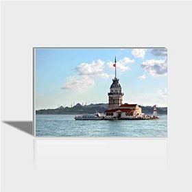 Gündüz Kız Kulesi 60x90 Kanvas Tablo