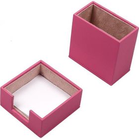 Güner Ofis Deri Pembe 2 Parça Masaüstü Seti