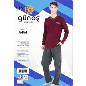 Güneş 5454 Uzun Kol Mevsimlik Erkek Pijama Takımı