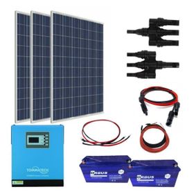 Güneş Enerjisi Bağ Evi Solar Paketi 3Kva İnverter 280W Güneş Paneli