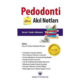 Güneş Tıp Kitabevi Pedodonti Akıl Notları 2.Baskı