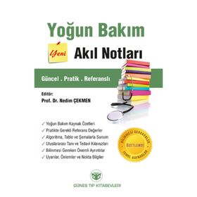Güneş Tıp Kitabevi Yoğun Bakım Akıl Notları