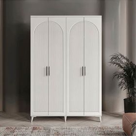 GuneyStore Oslo 4 Kapaklı Komple Mdf Gardırop