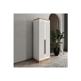 GuneyStore Rosa 2 Kapaklı Komple MDF Gardırop
