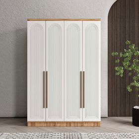 GuneyStore Rosa 4 Kapaklı Komple MDF Gardırop