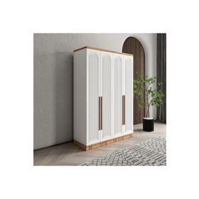 GuneyStore Rosa 4 Kapaklı Komple MDF Gardırop