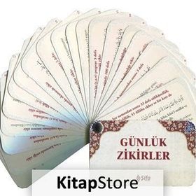 GÜNLÜK ZIKIRLER (KARTELA) - ENSAR ARSLAN