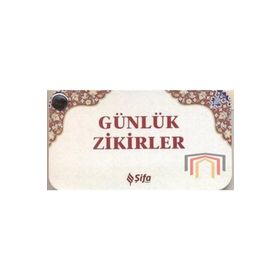 GÜNLÜK ZIKIRLER (KARTELA) - ENSAR ARSLAN