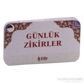 GÜNLÜK ZIKIRLER (KARTELA) - ENSAR ARSLAN
