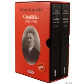 GÜNLÜKLER (1906-1948) (KUTU İÇİNDE İKİ CILT) - KÂZIM KARABEKIR