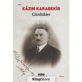 GÜNLÜKLER (1906-1948) (KUTU İÇİNDE İKİ CILT) - KÂZIM KARABEKIR