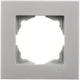 Günsan 01-40-15-00-000-140 Eqona Gümüş Tekli Çerçeve