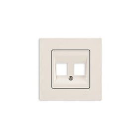 Günsan Beyaz 5v 2.1 A Eqona 2 Çıkışlı USB Şarj Prizi