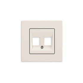 Günsan Beyaz 5v 2.1 A Eqona 2 Çıkışlı USB Şarj Prizi