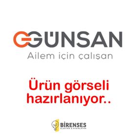 Günsan Beyaz 5v 2.1 A Eqona 2 Çıkışlı USB Şarj Prizi