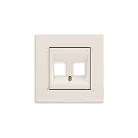 Günsan Beyaz 5v 2.1 A Eqona 2 Çıkışlı USB Şarj Prizi