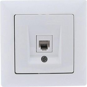 Günsan Elektrik 01281100-100120 Visage Nümeris Beyaz Telefon Priz