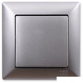 Günsan Elektrik 01281500-100101 Visage Gümüş Anahtar