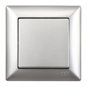 Günsan Elektrik 01281500-100101 Visage Gümüş Anahtar