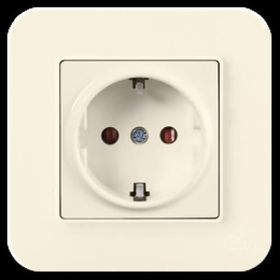 Günsan Elektrik 01371200-100116 Radius Çocuk Korumalı Krem Topraklı Priz