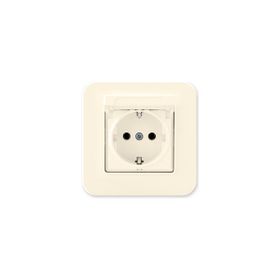Günsan Elektrik 01371500-100117 Radius Kapaklı Gümüş Topraklı Priz