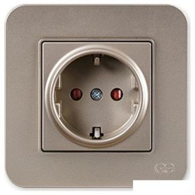 Günsan Elektrik 01372500-100116 Radius Çocuk Korumalı Bej Topraklı Priz