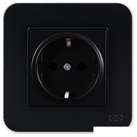 Günsan Elektrik 01373400-100116 Radius Çocuk Korumalı Siyah Topraklı Priz