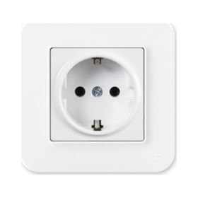 Günsan Elektrik 01379300-100115 Radius Fildişi Beyazı Topraklı Priz