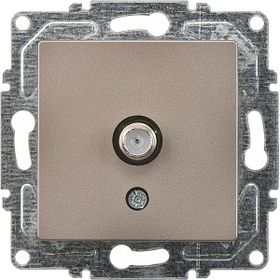 Günsan Elektrik Eqona Tekli Uydu Prizi Eko Mocha Mekanizma