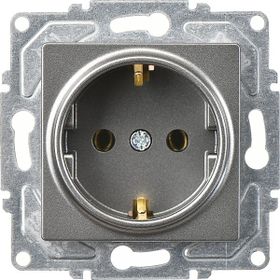 Günsan Elektrik Eqona Topraklı Priz Füme Mekanizma