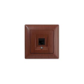 Günsan Elektrik Visage Ceviz Tekli Data Prizi