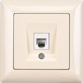 Günsan Elektrik Visage Krem Nümeris Telefon Prizi