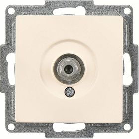 Günsan Elektrik Visage Tekli Uydu Krem F Konnektörlü Prizi Mekanizma