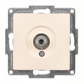 Günsan Elektrik Visage Tekli Uydu Krem F Konnektörlü Prizi Mekanizma