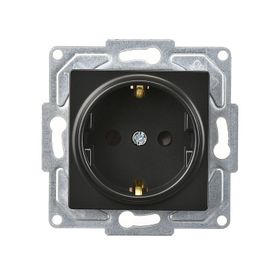 Günsan EQONA 2 X RJ45 CAT5E Mat Siyah İkili Data Prizi