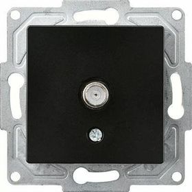 Günsan EQONA 2 X RJ45 CAT6 Mat Siyah İkili Data Prizi