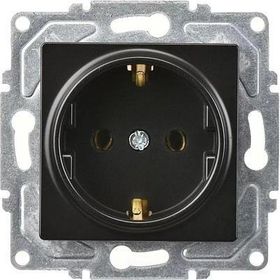 Günsan EQONA 2 X RJ45 CAT6 Mat Siyah İkili Data Prizi