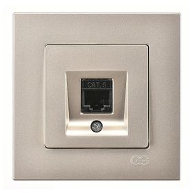 Günsan Eqona Metalik Bej Tekli Data Prizi