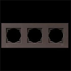Günsan Eqona Metallic Antrasit 3'lü Çerçeve