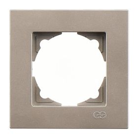 Günsan Eqona Metallic Bej Teklı Çerçeve