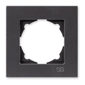 Günsan Eqona Metallic Füme Tekli Çerçeve