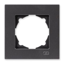 Günsan Eqona Metallic Füme Tekli Çerçeve