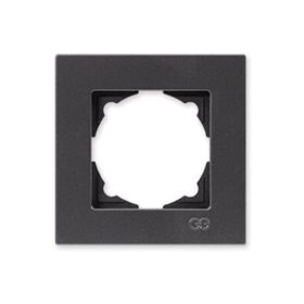 Günsan Eqona Metallic Füme Tekli Çerçeve